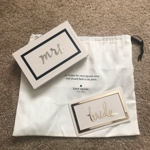 Kate Spade Bride to Mrs Purse